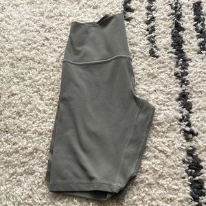 Lululemon align grey sage 8” size 6